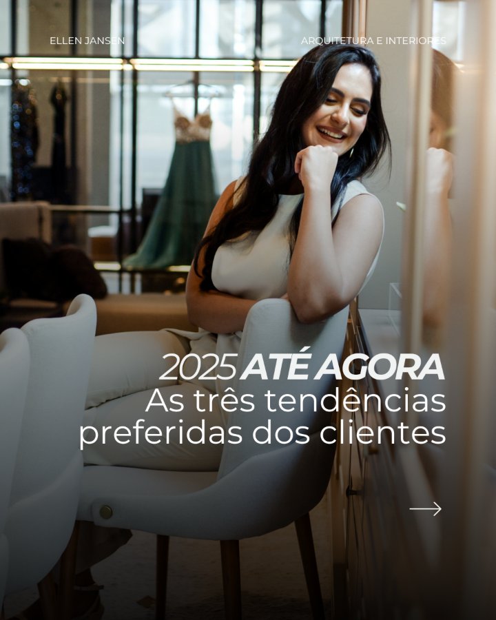 Post do Instagram de Ellen Jansen: tendências de 2025